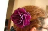 Lila Blume Haarspange
