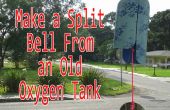 Machen Sie eine Split-Glocke aus einer alten Sauerstoffflasche
