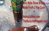 Mini Hobo Kocher und Cup kostenlos recycelt überleben