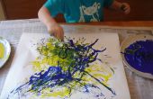 Wie Spaghetti zum malen wie Jackson Pollock