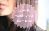 Gewusst wie: Waschen Sie Ihr Haar weniger