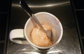 Einfache Mikrowelle Apfelkuchen Donut Mug
