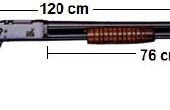 Remington Modell 10 Schrotflinte (für Atrezzo)
