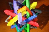 Die Mathematik und Kunst in Origami - wie erstelle ich geometrische Drahtmodelle