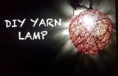 DIY Garn Lampe