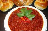 Wie erstelle ich marokkanischen hot Sauce (Matbucha)