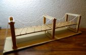 Einfaches Hängebrücke Modell