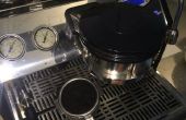 Wie Sie höflich die Espresso-Maschine reinigen nach dem ziehen einen Schuss
