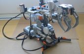 Wie man einen einfachen Roboterarm von Lego Mindstorms NXT bauen? 