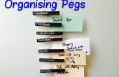 Tage der Woche organisieren Stifte