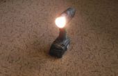 EXTRA helle LED-Taschenlampe / Fackel-Akku-BOHRSCHRAUBER Umwandlung