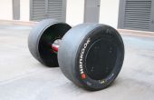 Hoverboard mit Formel Reifen