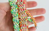String-Armband-Designs mit Seil und Kette