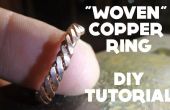"Gewebt" Ring - DIY Tutorial Kupfer