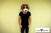 Wie erstelle ich Hund Maske aus Papier