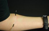 Pen durch Arm Magic Trick/Streich