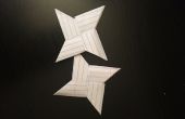 Wie erstelle ich einen Ninja-Stern aus Papier Notebook! 