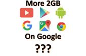 Wie man zusätzliche 2 GB aus Google zu verdienen? 