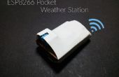 Tasche ESP8266 Wetterstation [ohne ThingsSpeak] [batteriebetrieben]