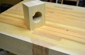 Holz-Nuss für eine Holz-Vice-Schraube