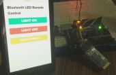Fernbedienung gesteuert LED mit HC-05 Bluetooth, Arduino und Handy-App
