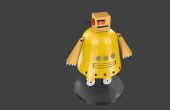 Volle Farbe Instructables Roboter (3D Printed)