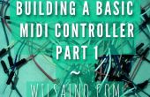 Gebäudeteil eine grundlegende Midi Controller 1 - einfache 3 Effekte Topf (Potentiometer) Arduino Uno MIDI-Controller (seriell-USB)... Schnell, einfach und billig! 