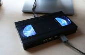 Glühende Videoband USB-Hub