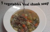 Einen Topf 5 Gemüse Kalb Schaft Suppe