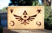 Legend of Zelda-Box Woodburned