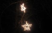 Outdoor Sterne Baum hängen. 