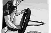 Fahrrad: Flache Reifen (Reparatur)