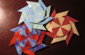 Morphing Origami Sterne