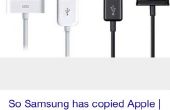 Apple 30-Pin-Ladegerät für Samsung Hack