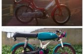 Ein Fahrrad bauen: Benutzerdefinierte Honda Hobbit Moped
