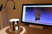 Kunststoff Eimer 3D-Scanner für 123D Catch