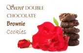 Geheime Double Chocolate Brownie Cookies