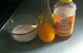 Alle natürlichen Peeling Honig Zitrone Sugar Lip Scrub