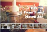 Schaum Seifenspender Pumpe Mason Jar