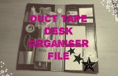 Duct Tape-Schreibtisch-Veranstalter-Datei