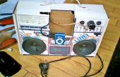 Mein Cardboad-Stereo-Lautsprecher für MP3-Player und mein Handy