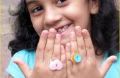 Schaltfläche "DIY" Ringe für Kinder