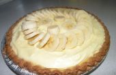 Banana geschichteten Pie