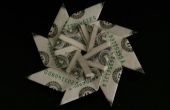 Umwandlung von Geld Flying Disc (Dollarnote Origami)