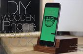 Giaco was Zusammenarbeit: DIY Holz iPhone Charging Dock