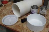 PVC Wren Haus Materialien und Werkzeuge benötigt