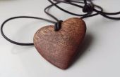 Wooden Heart Anhänger