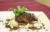 Nicht Ihr Mittagessen-Dame Salisbury Steak