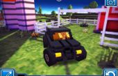 Blocky Roads Batmobil (Minecrafty Rennspiel)