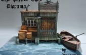 Das Pirate Cove Diorama Papiermodell